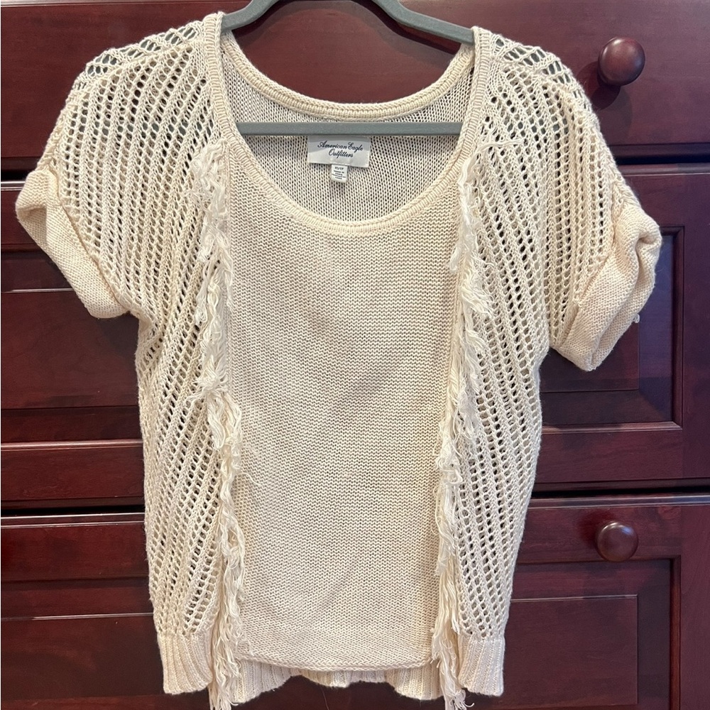 Vintage American eagle woven blouse